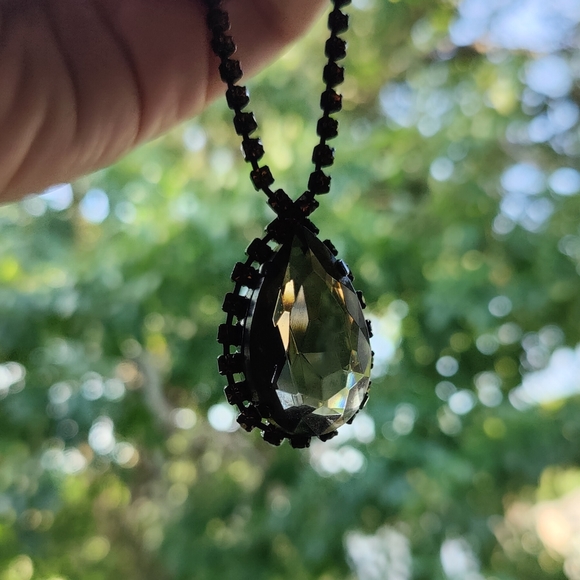 ✨ Stunning smokey quartz drop pendant necklace - Picture 6 of 9
